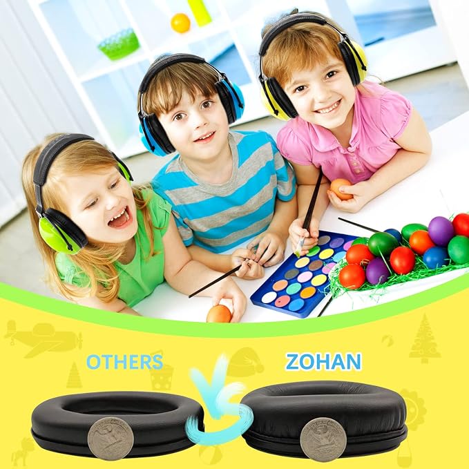 ZOHAN Kids Ear Protection 3 Pack,Kids Noise Canceling Headphone for Concerts, Monster Truck, Fireworks - Image 4