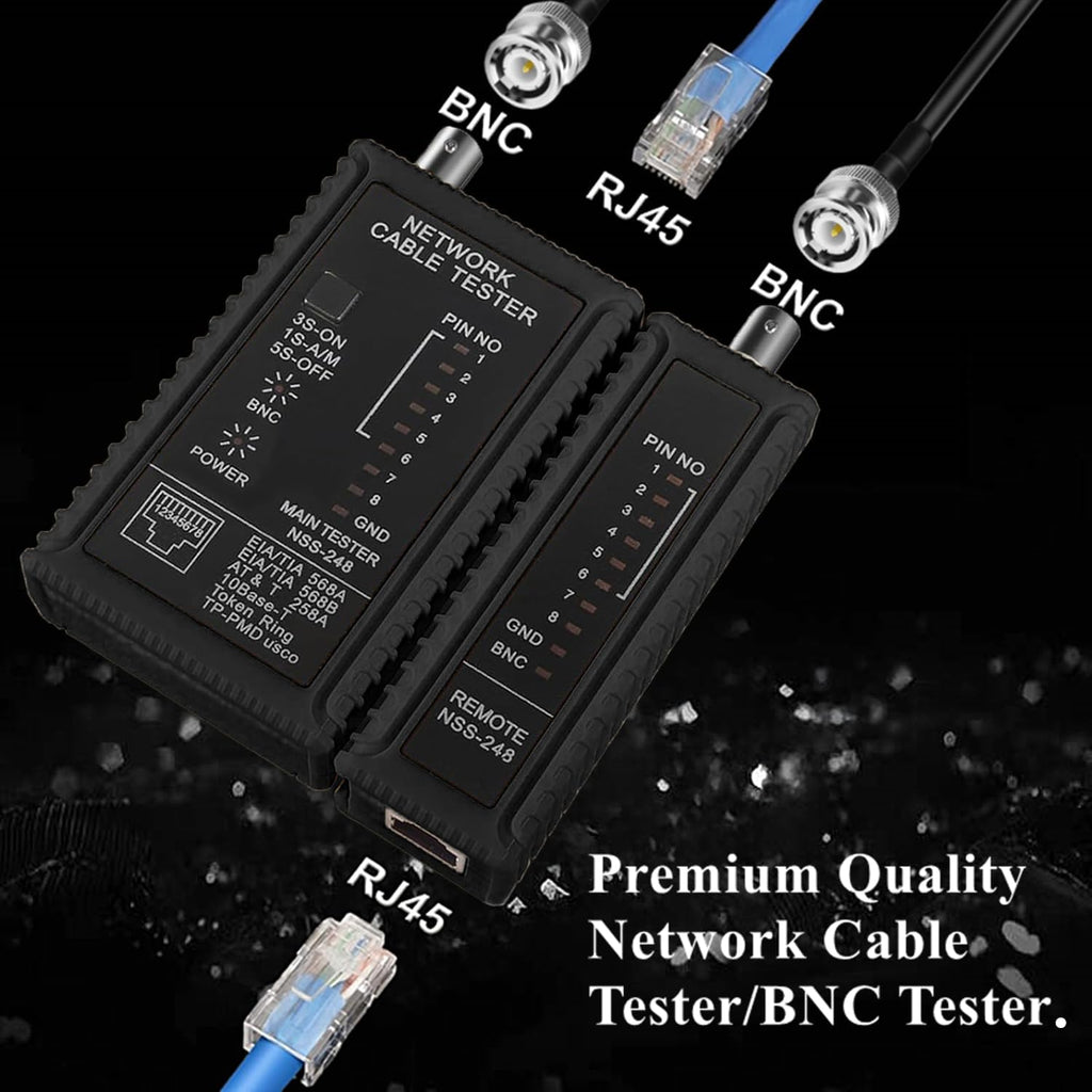 Coaxial Cable Tool Kit, BNC Crimp tool for RG58, RG59, RG62, RG174 - Image 5