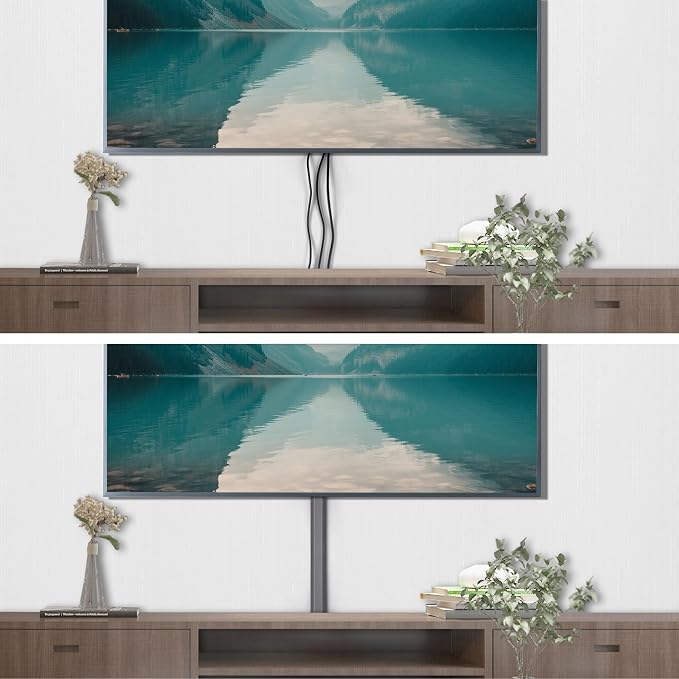 62.8in Grey Cord Hider for TV on Wall, Paintable Cord Cover Wall Kit | Wire Cover for Wall, Cord Hiders for TV on Wall, Hide Cords Wall Mounted TV - Cord Concealer Cable Channel: W0.98in H0.5in - Image 6