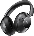 EarFun Wave Pro Active Noise Canceling Headphones, Wireless Over Ear Bluetooth Headphones, LDAC Hi-Res Sound, 5 Mics AI Clear Call, 80H Playtime, Multipoint Connection, Comfort Fit, Custom EQ via App | LDAC Hi-Res Sound, 5 Mics AI Clear Call, 80H Playt... by EarFun