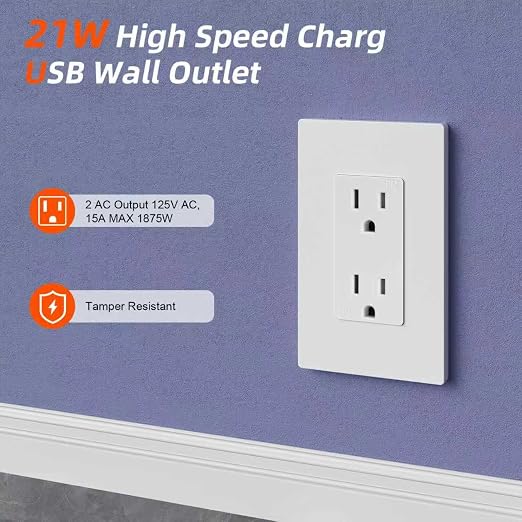 in Wall Cable Management Kit,2 AC Outlets Relocation Kit,Power Extender for Unreachable Outlets,7.8ft in Wall Outlet Extender for TV,Sofa,Desks,Nightstands,Home Theater Cords Organizer - Image 3