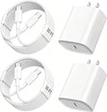 Phone 17 16 15 Charger Fast Charging,10 FT Long Braided USB C Charger Cord with 20W Type C Fast Phone Charging Block forPhone 17/17 Pro/17 Pro max/Air/Phone 16 15 Pro Max Plus, iPad,Android,Gray-White by Ubearkk