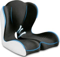 X Large Seat Cushion Office Chair and Car with Lumbar Support Pillow | Ergonomic Seat Cushion for Sciatica & Tailbone Pain Relief, Ideal for Car Driving Truck Office Chairs Wheelchairs Home Use by Unknown