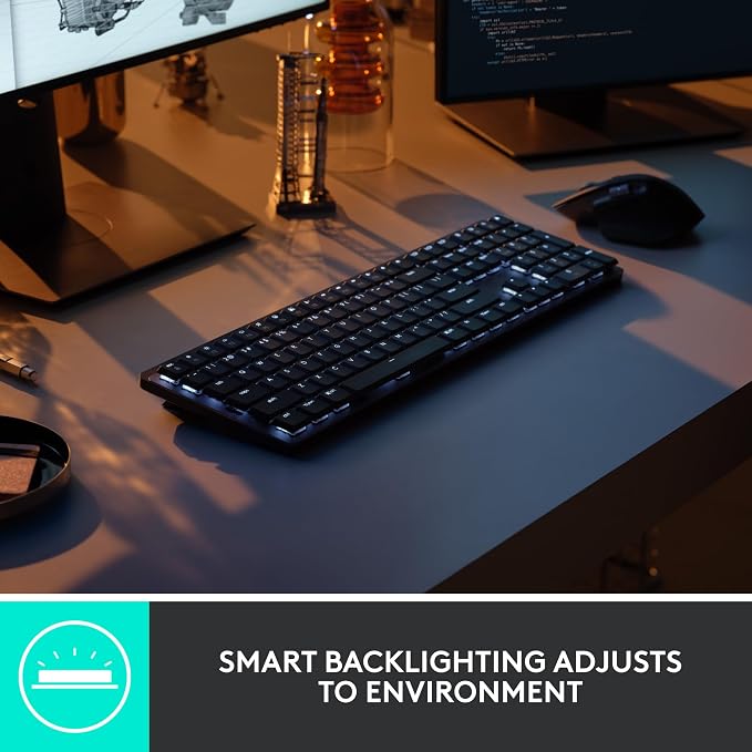 Logitech MX Mechanical Wireless Tactile Keyboard + MX Master 3S Mouse - Image 4