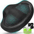 Noseless Bike Seat Cushion for Men & Women - Extra Padding & Comfort Wide Bicycle Seat, Oversized Comfortable Saddle for Peloton Bikes, Exercise Bikes, Electric Bikes, Cruiser Bikes by Moreergonomicoversizedbikeseat