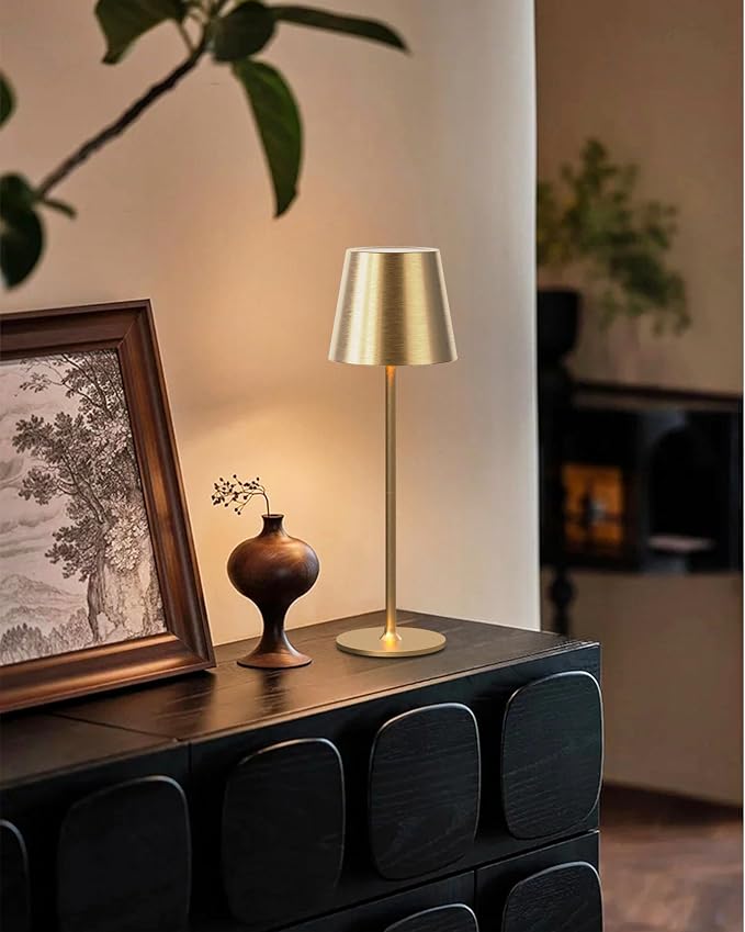 JACKYLED Cordless Table Lamps Rechargeable, 3 Adjustable Height, 5000 Capactiy Operated, 3 Colors Smooth Dimming, Portable LE - Image 8