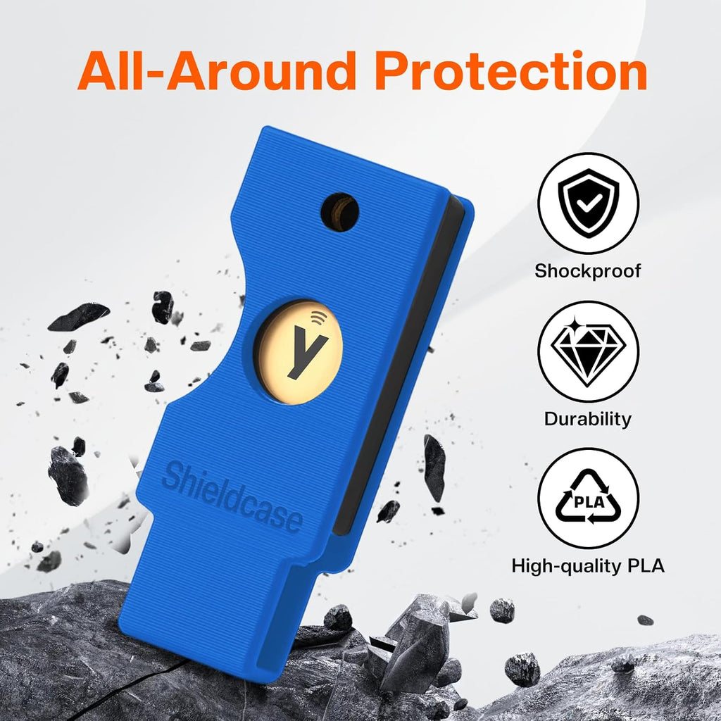 Protective Case for Yubikey 5 NFC, Blue - Image 5