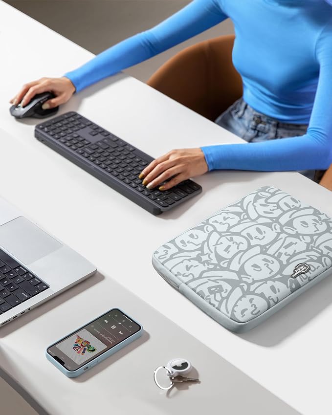 tomtoc 360° Protective Laptop Sleeve for 16-inch New MacBook Pro M5 Pro/Max | 2026 A3428 A3429, M4/M3/M2/M1 A3403 A3186 A2991 A2780, Water-Resistant MacBook Case Bag with Accessory Pocket For Dell XPS 16 - Image 2