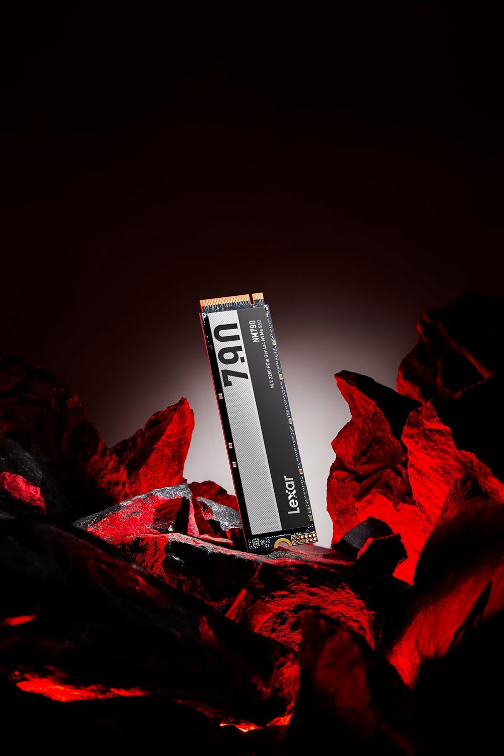 Lexar 1TB NM790 Internal NVMe SSD, 7400/6500 MB/s, M.2 2280, PCIe Gen 4x4 - Image 2