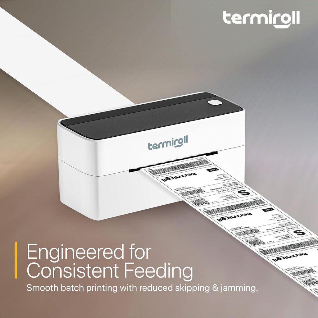 4x6 Thermal Labels 500 Fanfold - Rollo Zebra MUNBYN, Strong Adhesive - Image 9