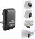Insta360 Quick Reader 512GB Portable SSD, Fast External Thumb Drive Storage, USB-C Memory Stick Ace Pro 2/X5/X4 Air, iPhone, Android, PC, Co-Developed with Lexar for Creators by Insta360