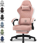 GTPLAYER Gaming Chair, Computer Office Chair with Pocket Spring Cushion, Linkage Armrests and Footrest, High Back Ergonomic Computer Chair with Lumbar Support Task Chair with Footrest by GTPLAYER
