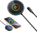 ZBF 25W Magnetic Wireless Charging Pad | USB-C for iPhone Samsung | Ultra-thin Strong Magnet,Fast Charging For Desk/Travel/Bedside/Office,Works with iPhone 17-12 & Samsung S26/S25,MagSafe by ZBF