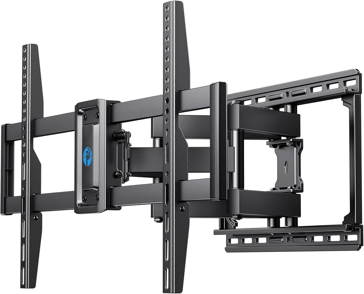 Pipishell Full Motion TV Wall Mount for 37-75 inch Flat/Curved TVs up to 100lbs, Wall Mount TV Bracket Swivel and Tilt, TV Mount Fits 8/12/16" Wood Studs, Max VESA 600x400mm, PILF3 - Image 9
