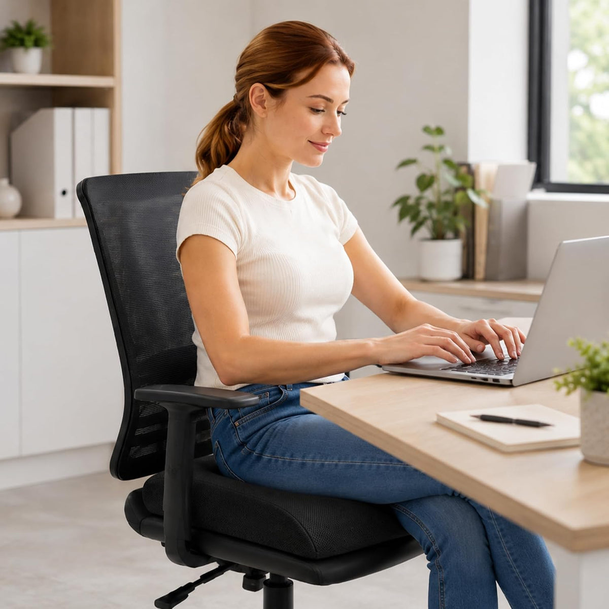 Office Chair Cushion 3.1-Inch High-Density Foam Seat Cushion for Desk Chair - Image 7