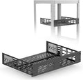 ynVISION.DESIGN 2U Rack Shelf for WiiM Amp, Amp Pro, Vibelink Amp, 2 Pack by ynVISION.DESIGN