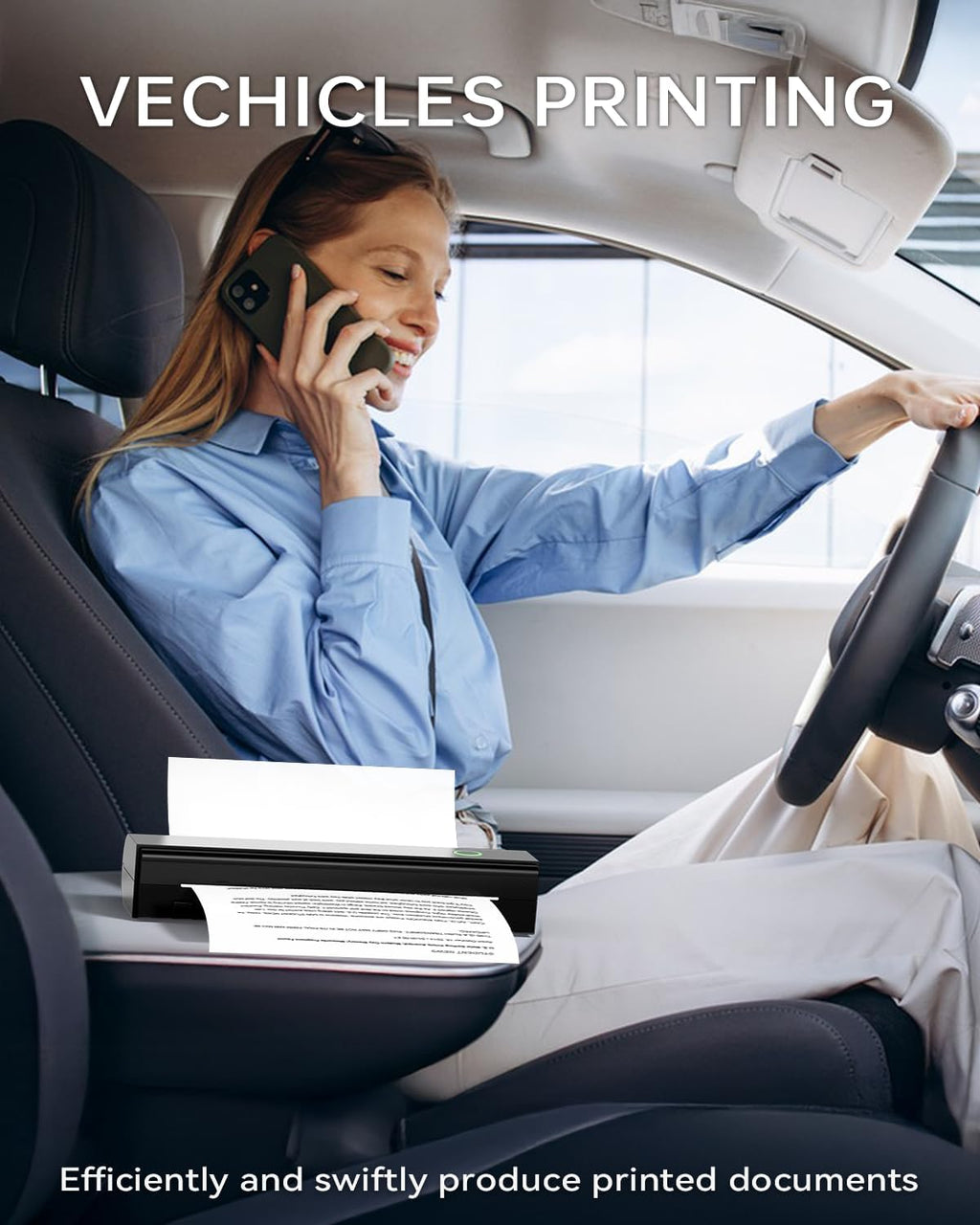 Portable Printers Wireless for Travel, N80 Bluetooth Thermal Printer - Image 7