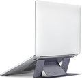 MOFT Laptop Stand for Desk, Adhesive MacBook Computer Stand with 2 Adjustable Viewing Angles, Foldable and Portable Laptop Riser Compatible with 11"-16" Laptops, Starry Grey(Adhesive Version) by MOFT