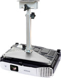 Projector Ceiling Mount Compatible with Epson Home Cinema 2350 880 880X VS260 with Lateral Shift Coupling (Telescoping 13-20-Inch Extension) by PCMD, LLC.