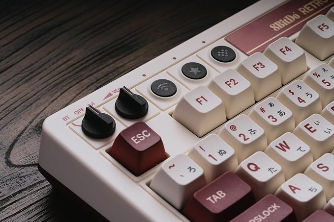 8Bitdo Retro Mechanical Keyboard for Windows & Android, Fami Edition - Image 8