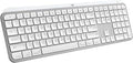 Logitech MX Keys S Mac Wireless Keyboard Fluid Precise Laptop - Pale Grey | Fluid precise typing, programmable keys, Bluetooth, USB-C rechargeable, for MacBook Pro, MacBook Air, iMac, iPad by Unknown