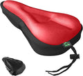 Zacro Bike Seat Cushion - Gel Padded Bike Seat Cover for Men Women Comfort, Extra Soft Exercise Bicycle Seat Compatible with Peloton, Outdoor & Indoor Bike Saddles by ZACRO