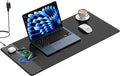 TopMade Wireless Charging Mouse Pad, Gaming Mousepad Home Office Large Desk Pad with Ultra-Smooth Surface, Non-Slip Base, Waterproof Keyboard Mat (Includes 20W PD Power Adapter & 6.56ft Woven Cable) by TopmadeProduct-Ordernow