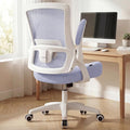 NEO CHAIR Office Desk Chair High Back Mesh Chair Adjustable Lumbar, Purple | Ergonomic High-Back Design with Breathable Mesh, Flip-Up Armrests, Comfortable Support for Home office or Computer Work by NEOCHAIR