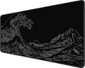 Large Gaming Mouse Pad, XXL Extended Keyboard Mouse Mat with Stitched Edges by ampoock