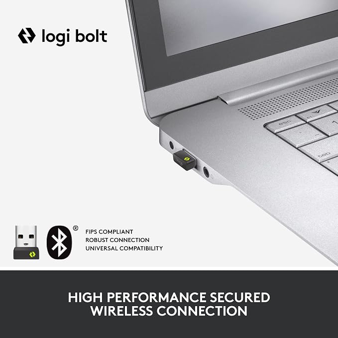 Logitech Ergo K860 Split for Business Wireless Keyboard - Graphite | Split layout, for business, secured Logi Bolt, Bluetooth, Windows/Mac/Chrome/Linux compatible, globally certified - Image 3