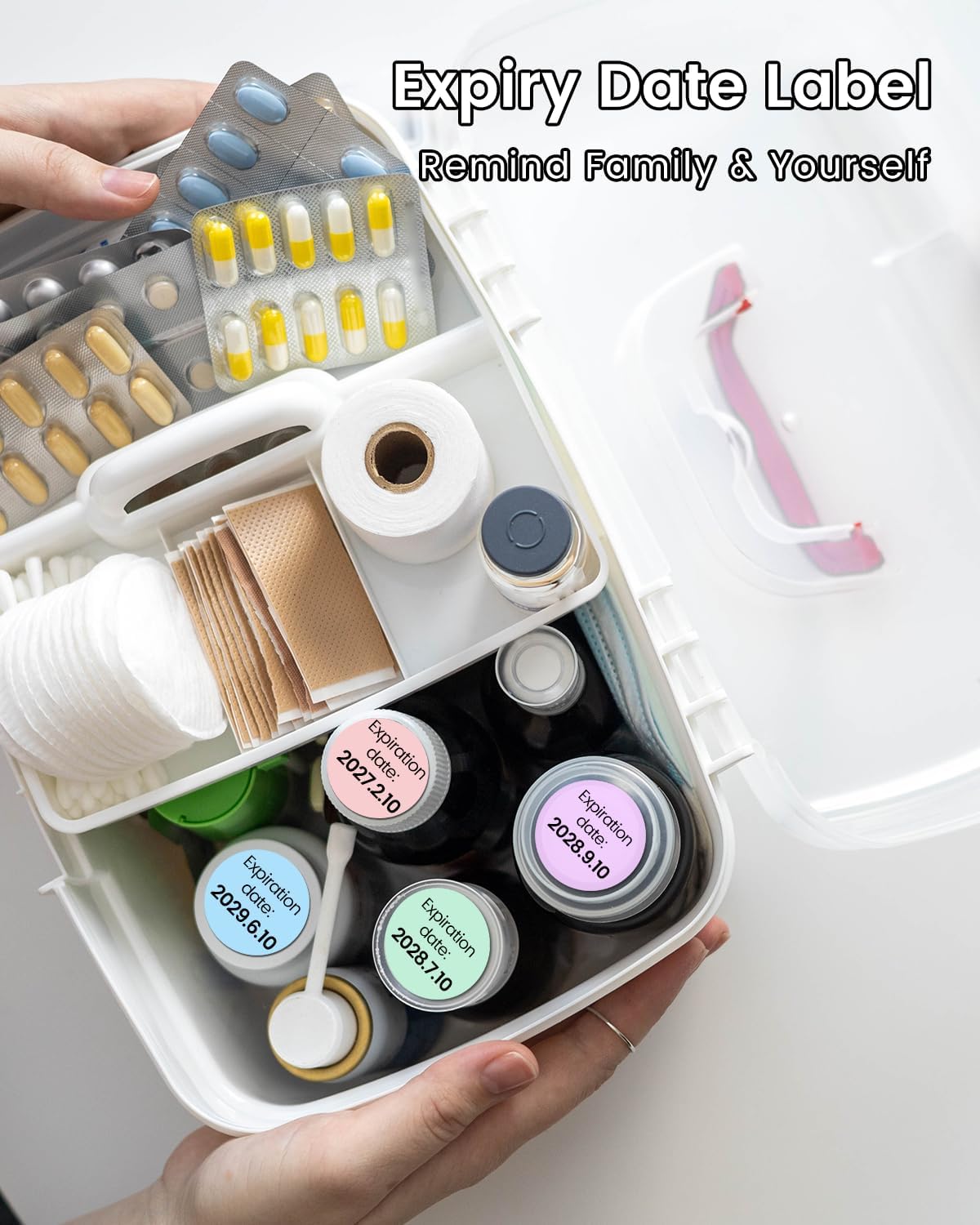 400PCS Circle Thermal Labels, Waterproof Round Stickers - Image 5
