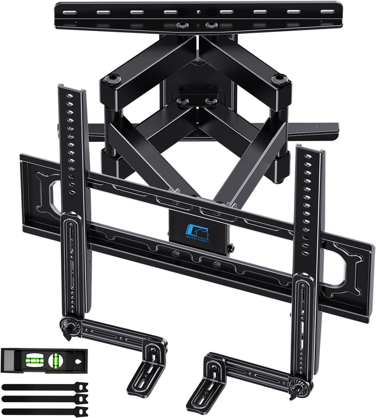HOME VISION Full Motion TV Mount Soundbar Bundle for 26-70" TVs, 132 lbs - Image 2