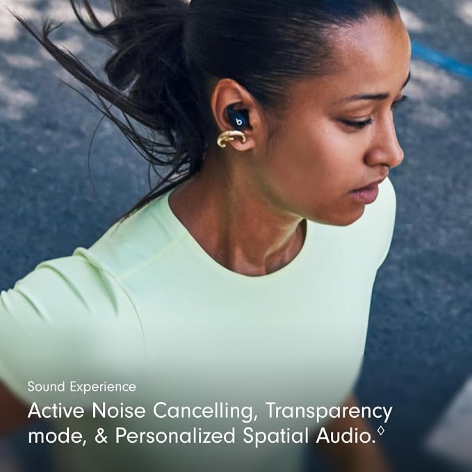 Beats Powerbeats Fit - Wireless Noise Cancelling Workout Earbuds with Secure-Fit Wingtips, Up to 30-Hour Battery Life, Sweat & Water Resistant, Apple & Android Compatible - Jet Black - Image 5