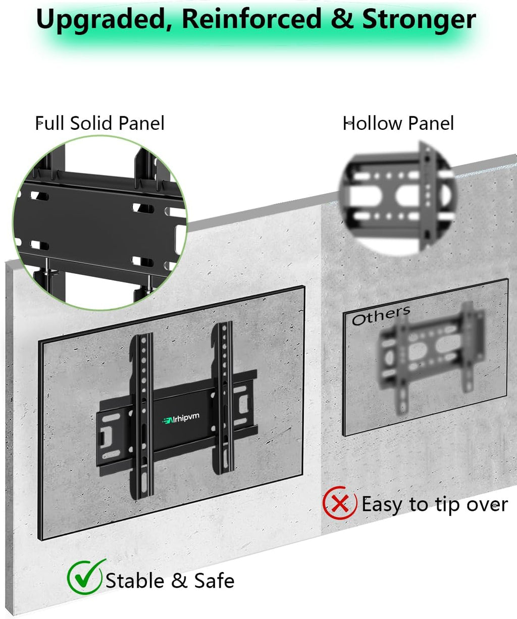 Fixed TV Wall Mount for 14-43 Inches Flat Screen TVs & Monitors - Image 5