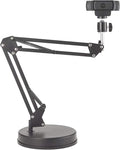 Webcam Stand,Camera Mount 22 Inch Suspension Boom Scissor Arm Stand,for Webcam C925e C922x C922 C930e C930 C920 C615,Hero 8/7/6/5,Ultra/Pro/Pro 2/Pro 3/Brio 4K,DSLR Camera by OXENDURE