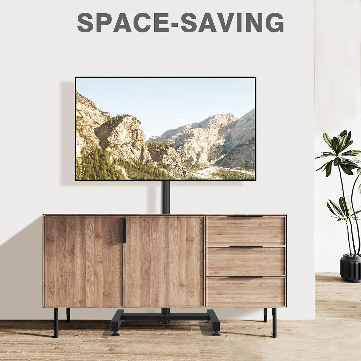 TV Floor Stand for 13-50 inch TVs up to 44 lbs, Max VESA 200x200mm - Image 9