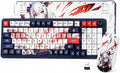 Redragon Eisa Anime Keyboard & Mouse Combo, K686 PRO KB + M916 26K DPI Mice | Multi-Function Control Knob, 0-Delay Tri-Mode, Cushioned 5-Layer Noise Dampening, 42G Featherlight, 5 Programmable Buttons by REDRAGON