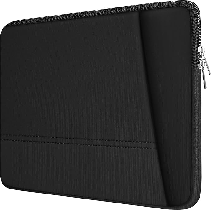 Laptop Sleeve, 14 inch Shockproof Laptop Case for Apple MacBook Pro 2026 | Laptop Bag 13 Inch, Upgrade Protective Computer Cover Compatible for 13.3 14 inch MacBook Pro 2024, MacBook Air, Black by TEDNETGO