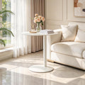 C Shaped End Table Small Side Table Living Room, Metal Coffee Accent Table by Generic