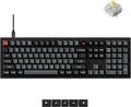 Keychron V6 8K Full Size Wired Mechanical Keyboard with Programmable Knob, 8000 Hz Polling Rate, OSA PBT Keycaps, Hot-swappable Super Banana Switchs, RGB Backlit for Mac Windows Linux by Keychron
