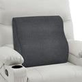 Back Support Pillow for Recliner Dual Layer Lumbar Support Pillow with Gel Memory Foam Ergonomic Orthopedic Lumbar Cushions for Elderly Lower Back Pain Relief Washable Cover Dark Grey by TANYOO