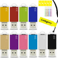 Thumb Drive 2GB USB Flash Drive 10 Pack Nicepicten USB Storage Flash Drives by Nicepicten