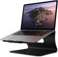Laptop Stand, Aluminum Notebook Holder Riser Heat-Vent for MacBook Air/Pro, Dell, HP, Lenovo, Microsoft Surface, Samsung 11-16 inches Notebook (Black) by Bestand