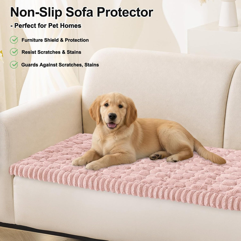 Smiry Couch Covers for Dogs, Non Slip Fuzzy Pet Sofa Protector Washable - Image 10