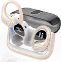 Wireless Earbuds 75H Bluetooth 5.4 Sport Headphones with Earhooks, Camel | IPX7 Waterproof In-ear Buds Feature ENC Noise Cancelling Mic & Deep Bass. Stereo Sound Device for Gym Running Workout by Aptkdoe