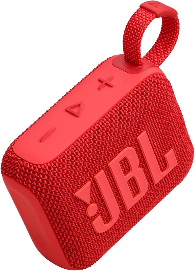 JBL Go 4 - Ultra-Portable, Waterproof and Dustproof Bluetooth Speaker, Big JBL Pro Sound with Punchy bass, 7-Hour Built-in Battery, Made in Part with Recycled Materials (Red) - Image 6