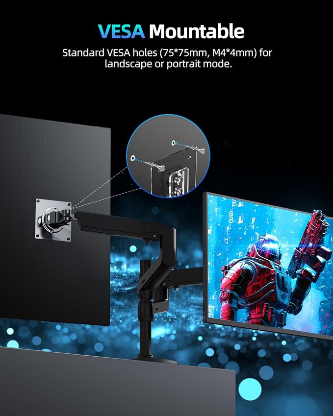 UPERFECT 18" 2K 144Hz Portable Monitor, 100% DCI-P3 400 Nits Gaming Display | QLED 2560×1600 FreeSync HDR Ultra-Slim USB-C/HDMI Monitor for Laptop Phone Game Console - Image 7