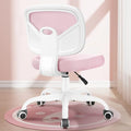 Kids Desk Chair, Pink Study Chair for Boys Girls with Height Adjustable, Swivel Mesh Task Student Chairs for 4-12, Growing Teen Office Chair for Home/School/Office (Pink) by Primy