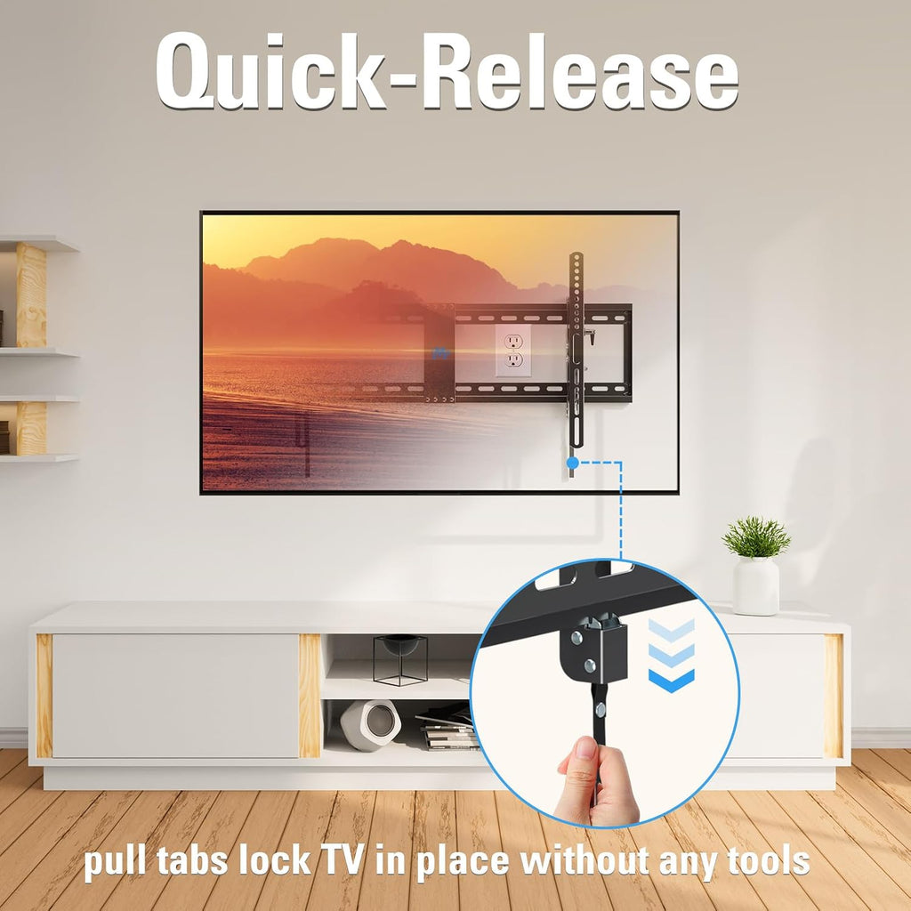 Mounting Dream Advanced Tilt TV Wall Mount for Most 42-90 Inch Flat TV - Image 4