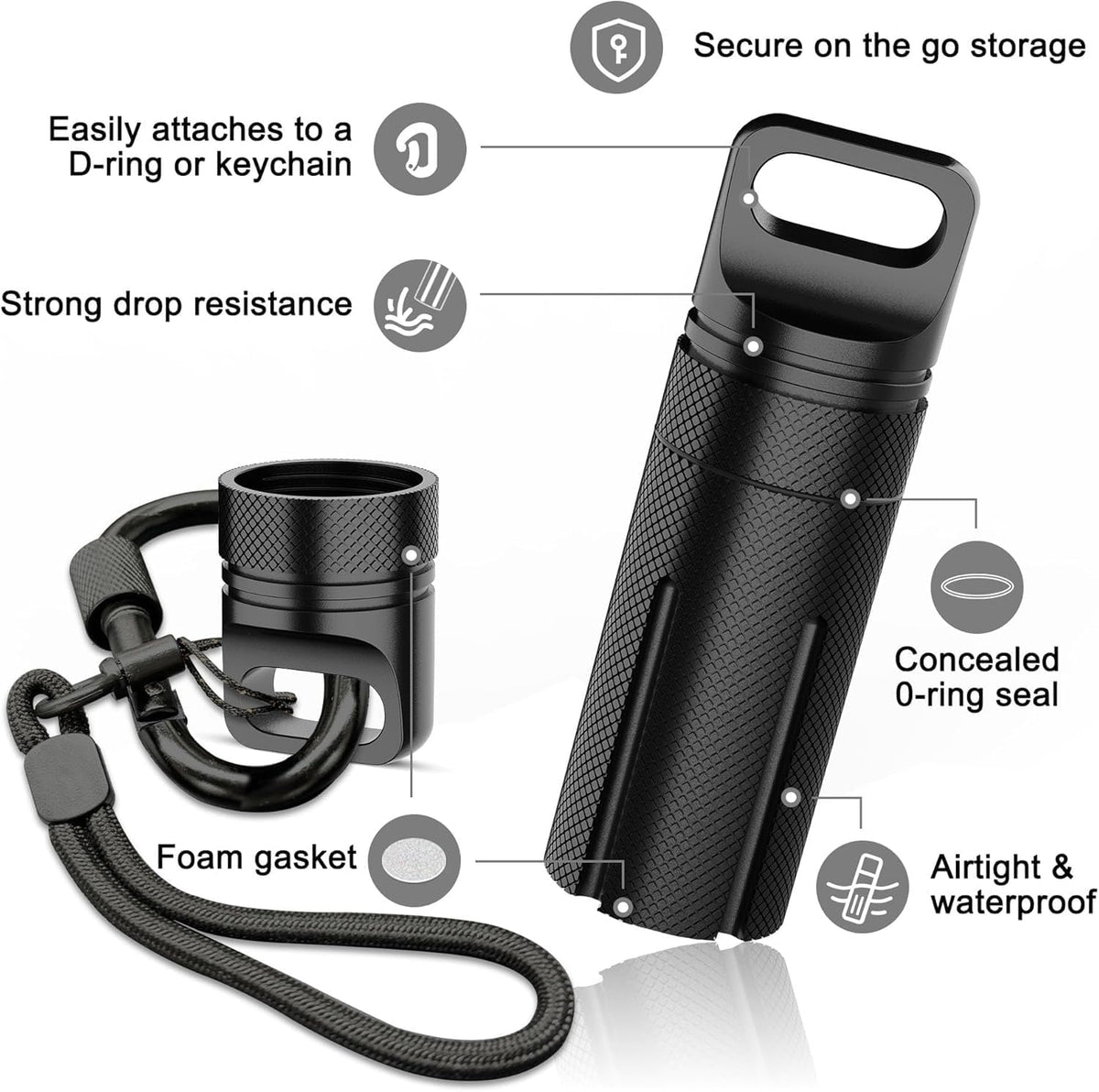 Aluminum Alloy Case Compatible with Ledger Nano X/S Plus YubiKey 5 5C NFC - Image 4